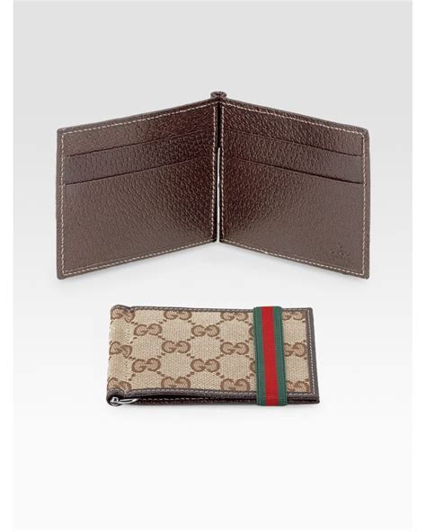 gucci money clip gift bag|Gucci men's wallet clearance.